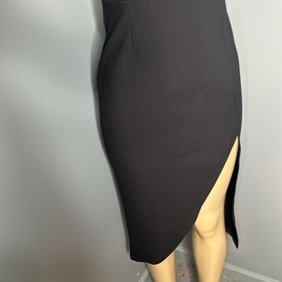 Abercrombie&Fitch plunge v-Neck midi dress size S - Picture 4 of 8